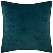 Poduszki dekoracyjne - Atmosphera Poduszka kwadratowa o wymiarach 40 x 40 cm w kolorze morskim wykonana z poliestru B07NTKG2LY - miniaturka - grafika 1