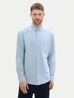 Koszule męskie - Tom Tailor Koszula 1042640 Niebieski Regular Fit - miniaturka - grafika 1