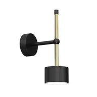 Lampy ścienne - Milagro Kinkiet ARENA BLACK/GOLD 1xGX53 MLP7759 - miniaturka - grafika 1