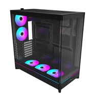 Obudowy komputerowe - Obudowa do komputera Montech HS02 Pro Black - miniaturka - grafika 1