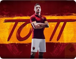 Podkładka pod myszkę AS Roma + imię - Podkładki pod mysz - miniaturka - grafika 1
