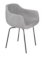 Fotele i krzesła biurowe - Kubełkowe, wygodne krzesło konferencyjne i biurowe Soul 4L, z metalowymi nóżkami - miniaturka - grafika 1