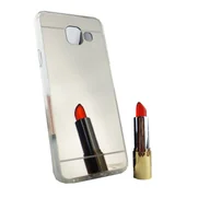 Etui i futerały do telefonów - Etui na telefon komórkowy Samsung Galaxy A3 2016 Mirror Soft Case Protective Cover Silver - miniaturka - grafika 1