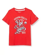 Koszulki męskie - Pepe Jeans Jordan Koszulka męska, 244 marca czerwony, 6 - miniaturka - grafika 1
