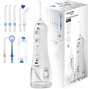 DUŻY 300ml Irygator do Zębów Dentystyczny BEZPRZEWODOWY 5 trybów 9 Dysz MOC HF-11 - Irygatory do zębów - miniaturka - grafika 1