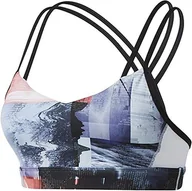 Biustonosze - Reebok damski biustonosz sportowy Os Hero Strappy P-dig Rly niebieski Midnight Ink XXS - miniaturka - grafika 1