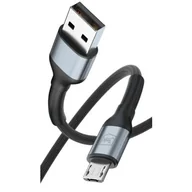 Kable USB - Kabel USB - Micro USB 3MK Hyper Cable N-Series 10W 0.5 m Czarny - miniaturka - grafika 1