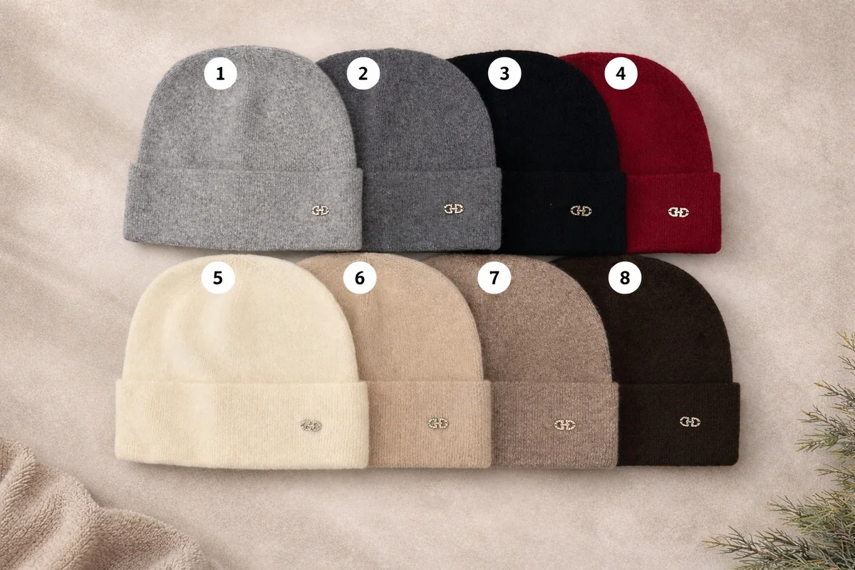 Czapka 100 % wełna merino