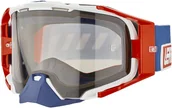 Gogle narciarskie - Leatt Leatt Velocity 6.5 Anti Fog Goggles, chilli/ light blue  2021 Gogle LE-GOG-2120/2113/OSFA - miniaturka - grafika 1