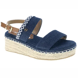 Sandały damskie espadryle BEPPI 2162490 koturn - Sandały damskie - miniaturka - grafika 1
