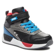 Buty dla dziewczynek - Sneakersy Primigi 4955300 Nero-Grigio - miniaturka - grafika 1