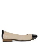 Baleriny - Rieker Baleriny 51998-60 Beżowy - miniaturka - grafika 1