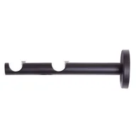 Akcesoria do wystroju okien - Wspornik podwójny Tokyo II czarny mat - miniaturka - grafika 1