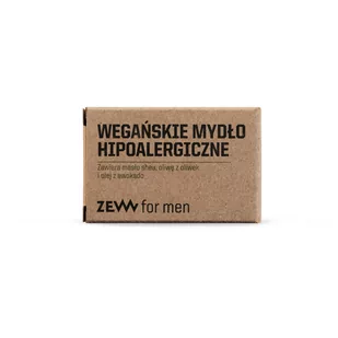 ZEW męskie wegańskie mydło hipoalergiczne - Kosmetyki do pielęgnacji twarzy męskie - miniaturka - grafika 1