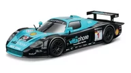 Kolekcjonerskie modele pojazdów - Bburago 28004 model samochodu 1: 24 Race Maserati MC12, czarno-niebieski 2043148 - miniaturka - grafika 1