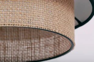 Lampa wisząca boho z podwójnym abażurem K-5230 z serii GATO - Lampy sufitowe - miniaturka - grafika 4