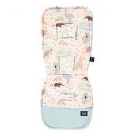 Akcesoria do wózków - La Millou Wkładka do wózka Thick Stroller Pad Dundee &amp; Friends Pink Velvet Smoke Mint - miniaturka - grafika 1