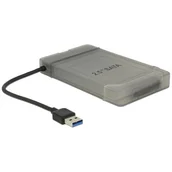 Kable komputerowe i do monitorów - Delock Kabel adapter USB 3.0 A(M) - SATA-III 22-pin (F) 6GB/s + obudowa ochronna 62742 - miniaturka - grafika 1
