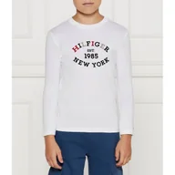 Koszulki dla chłopców - Tommy Hilfiger Longsleeve | Slim Fit - miniaturka - grafika 1