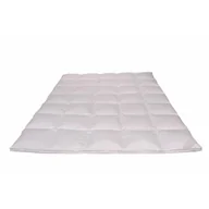 Kołdry - Kołdra puchowa ciepła zimowa PIÓREX materacowa 100% puch Rozmiar - 200x220, Kolor poduszek i kołder - biały - miniaturka - grafika 1