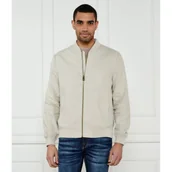 Kurtki męskie - GUESS Kurtka bomber | Regular Fit | z dodatkiem lnu - miniaturka - grafika 1