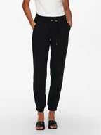 Spodnie sportowe damskie - ONLY Spodnie dresowe 15203946 Czarny Regular Fit - miniaturka - grafika 1