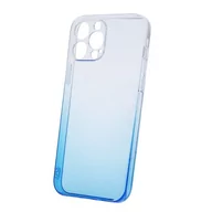 Etui i futerały do telefonów - Nakładka Gradient 2 mm do iPhone 12 6,1" Niebieska - miniaturka - grafika 1