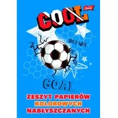 Szkolne artykuły papiernicze - Unipap Zeszyt papierów kolorowych nabłyszczanych A4/10K - miniaturka - grafika 1