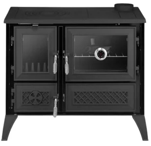 Kuchnia węglowa emaliowana westfalka piec kominek koza 9-11kW (kolor: czarny, średnica wylotu spalin: 130 mm) - spełnia anty-smogowy EkoProjekt 99682584 - Kuchnie węglowe - miniaturka - grafika 1