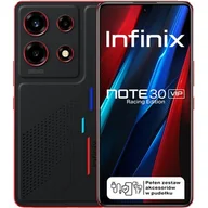 Telefony komórkowe - Infinix NOTE 30 VIP 12/256GB Racing Edition Czarno-czerwony - miniaturka - grafika 1