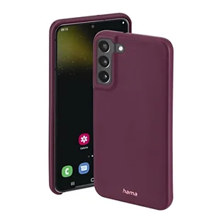 Hama Etui do Samsung Galaxy S22+ (5G) (etui na telefon komórkowy chroni przed uderzeniami, zadrapaniami i brudem, eleganckie etui ze sztucznej skóry) bordowe - Etui i futerały do telefonów - miniaturka - grafika 1