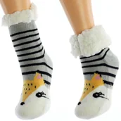 Skarpetki dla dzieci - Skarpetki Dziecięce Antypoślizgowe Grube Zimowe - miniaturka - grafika 1