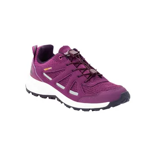 Buty trekkingowe damskie - Buty damskie Jack Wolfskin WOODLAND 2 VENT LOW W wild berry - 38 - grafika 1