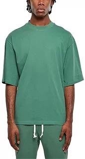 Koszulki męskie - Urban Classics Męska koszulka z długim rękawem organicznym, Leaf, 3XL - grafika 1