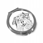 Lusterka do makijażu - Owczarek australijski Lusterko kieszonkowe - miniaturka - grafika 1