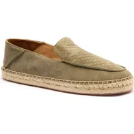 Espadryle męskie - BOSS BLACK Skórzane espadryle Madeira - miniaturka - grafika 1