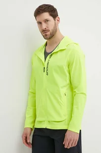 Under Armour kurtka do biegania OutRun The Storm kolor żółty - Kurtki i kamizelki sportowe męskie - miniaturka - grafika 1
