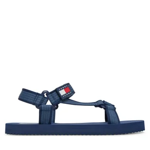 Sandały Tommy Jeans Tjm Casual Sandal EM0EM01563 Granatowy - Sandały męskie - miniaturka - grafika 1