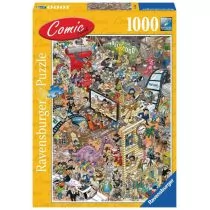 Ravensburger Puzzle 1000 - Komiks Hollywood, Comic Hollywood