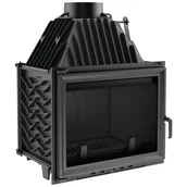 Kominki wolnostojące - Kratki.pl Marek Bal Kominek powietrzny żeliwny ZUZIA 16 kW  180 ZUZIA/180 - miniaturka - grafika 1