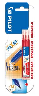 Pilot Wkład do długopisu FRIXION CZERWONY X3 BL - Artykuły biurowe - miniaturka - grafika 1