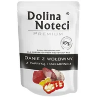 Mokra karma dla psów - Dolina Noteci Danie z wołowiny z makaronem 300g - miniaturka - grafika 1