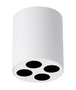 Lampy sufitowe - Biały plafon LED spot sufitowy - A406-Pizo - miniaturka - grafika 1
