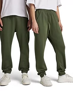 G-STAR RAW Męskie spodnie dresowe unisex Core Oversized Sw, Green (Lt Hunter C235-8165), S - Spodenki męskie - miniaturka - grafika 1