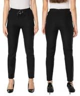 Spodnie damskie - Eleganckie Spodnie Cygaretki Damski K551-1 4XL/5XL - miniaturka - grafika 1