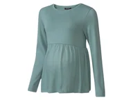 Odzież ciążowa - esmara® Sweter ciążowy damski z bawełną (Zielony, XS (32/34)) - miniaturka - grafika 1