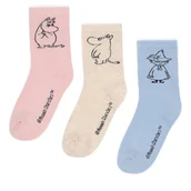 Skarpetki dla dzieci - Skarpety Moomin ACCCS-AW24-209MMN (3-pack) Kolorowy - miniaturka - grafika 1