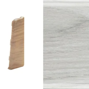 Arbiton Zakończenie prawe do listwy INDO (1 sztuka) dąb ontario - Listwy przypodłogowe - miniaturka - grafika 1