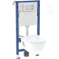 Stelaże i zestawy podtynkowe do WC - Zestaw stelażowy Duofix Basic Selnova Premium - miniaturka - grafika 1