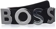 Paski - BOSS Pasek damski, czarny 1, 85 cm - miniaturka - grafika 1